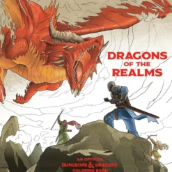 Dragons of the Realms Official Dungeons & Dragons Coloring Book