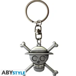 3D Skull Luffy Keychain