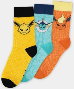 Eevee Evolution V-F-J Socks Size 39/42