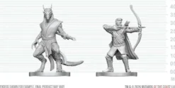 Elf Ranger & Dragonborn Monk