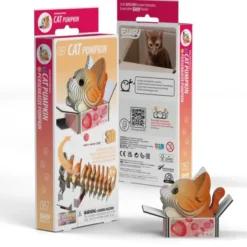 Eugy Byggsats Pumpkin Orange Cat