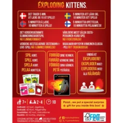 Exploding Kittens Grab & Game Edition