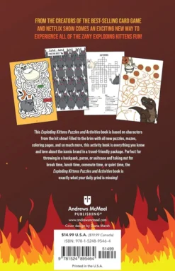 Exploding Kittens Puzzles and Activities
