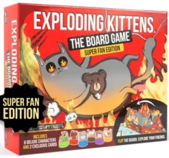 Exploding Kittens The Board Game (Super Fan Ed.)