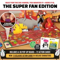 Exploding Kittens The Board Game (Super Fan Ed.)