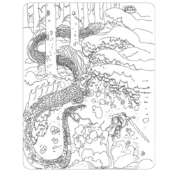 Fantasy Forest Coloring Book: John Bauer's World of Fairies and Trolls