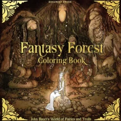 Fantasy Forest Coloring Book: John Bauer's World of Fairies and Trolls