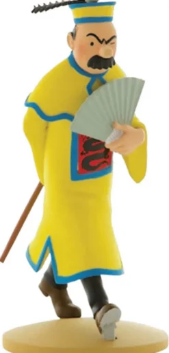 Figur 12 cm resin Dupond i kinesisk dräkt