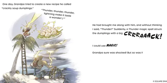 Final Fantasy IX Picture Book: Vivi and Grandpa's Memories for the Sky