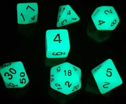 Fluorescent Blue - Numbers: Black