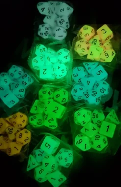 Fluorescent Blue & Purple - Numbers: Black
