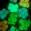 Fluorescent White - Numbers: Black