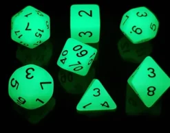 Fluorescent White - Numbers: Black