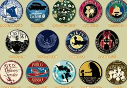 Ghibli can badge assortment 2