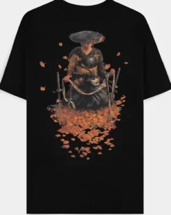 Ghost of Yôtei Short Sleeved Black T-shirt