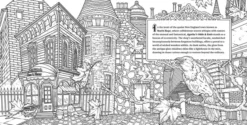 Ghouliana's Sanctuary for Monsters - A GOREgeous Storybook to Color