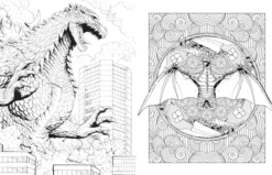 Godzilla: The Official Coloring Book