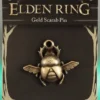 Gold Scarab Pin