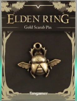 Gold Scarab Pin