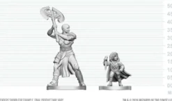 Goliath Barbarian & Halfling Rogue