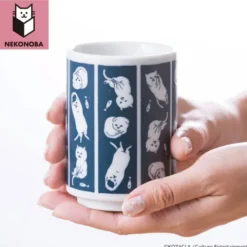 Gorogoro Neko Japanese Teacup