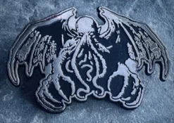 Great Cthulhu w/ Spread Wings & Horror Claws Pin