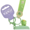 Green Camera Bear Charm Keychain