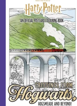 Greetings from Hogwarts, Hogsmeade and Beyond Official Postcard Colouring Book