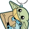 Grogu's Little Friend PVC Keychain