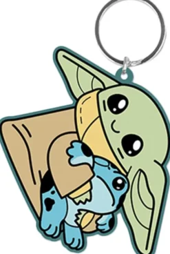 Grogu's Little Friend PVC Keychain