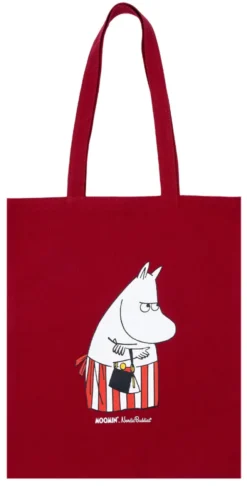 Grumpy Moominmamma Tote Bag Red