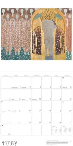 Gustav Klimt2027 Wall Calendar