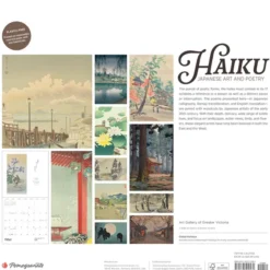 Haiku: Japanese Art and Poetry 2027 Wall Calendar