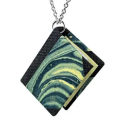 Handgjort Halsband - Bok Textade Sidor