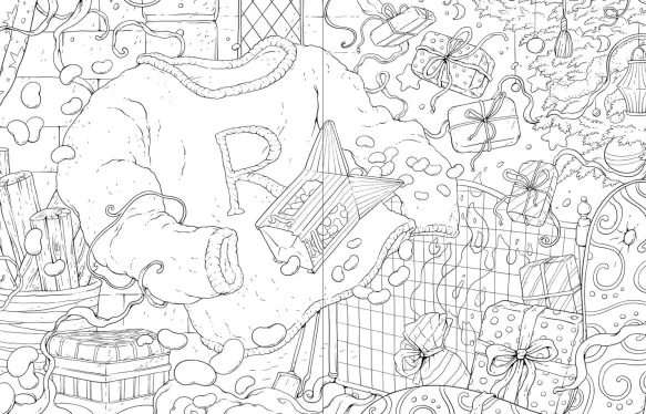 Harry Potter: An Official Sweets and Treats Coloring Book