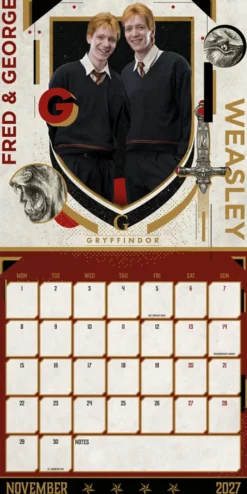 Harry Potter Official 2027 Wall Calendar