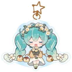 Hatsune Miku Acrylic Keychain Kawaii Autumn Time