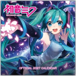 Hatsune Miku 2027 Wall Calendar