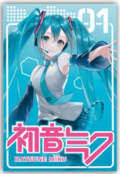 Hatsune Miku Wink Standard Magnet