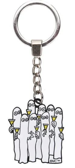 Hattifatteners Party Keychain