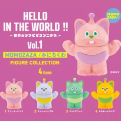 HELLO IN THE WORLD !! Momozaza Figure Collection Vol. 1 Box