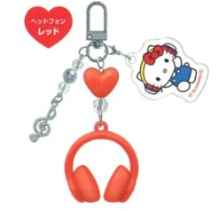 Hello Kitty Headphones Mascot Charm