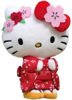 Hello Kitty Kimono Version Plush Figure 22 cm