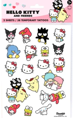Hello Kitty Temporary Tattoos