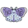 He/They Pronoun Butterfly Pin