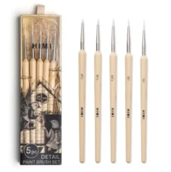 HIMI Brush Set of 5 - Detail Painting Brushes