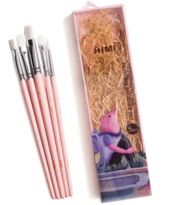 HIMI Brush Set of 5 - Pink Edition