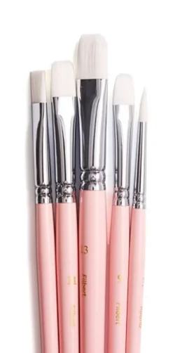 HIMI Brush Set of 5 - Pink Edition