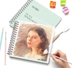 HIMI Paper Pad Gouache Green Edition