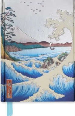 Hiroshige: Sea at Satta (Foiled Journal)